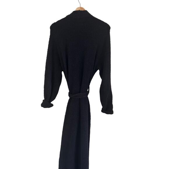 UGG Lenny Bathrobe SZXL Womens Belted Black Australia MSRP $148.00 Loungewear - Picture 5 of 11